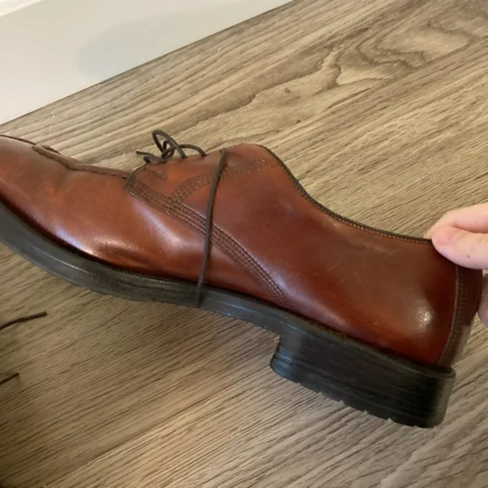 Allen Edmonds Dellwood Men's Leather Dress Shoes Size 10